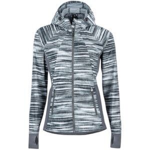 MARMOT MUSE JACKET WINDBREAKER GRAY medium travel packable lightweight hood grey